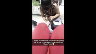 Allison Parker Rainey James Threesome Snapchat Sex Tape