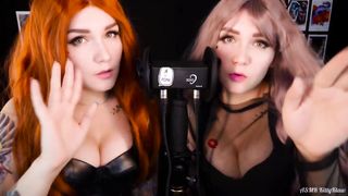 KittyKlaw ASMR Twin Ear Licking Uncensored Patreon Video