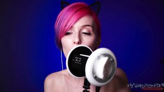 MyKinkyDope ASMR Ahegao & Sloppy Ear Licking Video