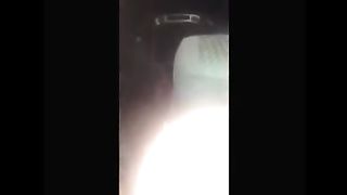 Drunk teen having sex in the car