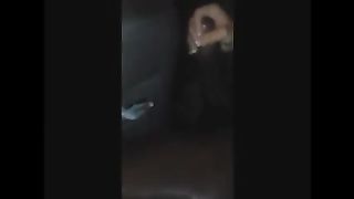 Drunk teen having sex in the car
