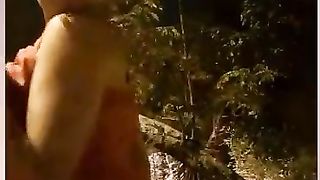 College Friends having Fun in the Night