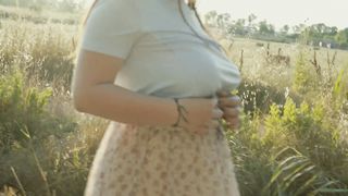 Mayer Lil Onlyfans Tease Naked Outdoors Video