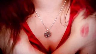 AftynRose ASMR Red Lipstick And Shoes Video