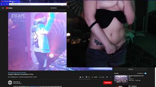 Twitch streamer topless